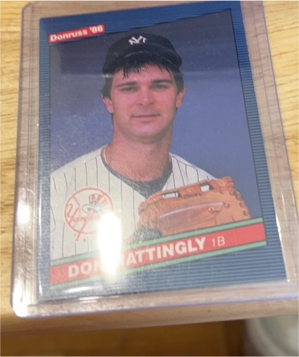 1986 Donruss #173 Don Mattingly — front