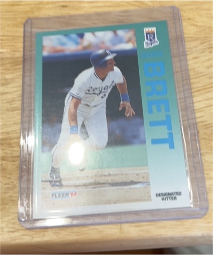 1992 Fleer #154 George Brett — front