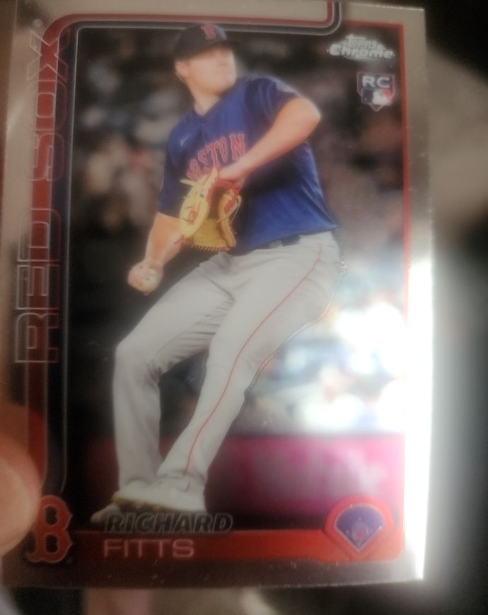 2025 Topps Chrome #72 Richard Fitts — front