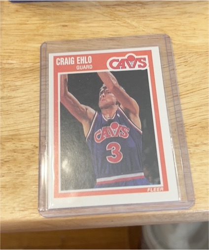 1989-90 Fleer #26 Craig Ehlo — front