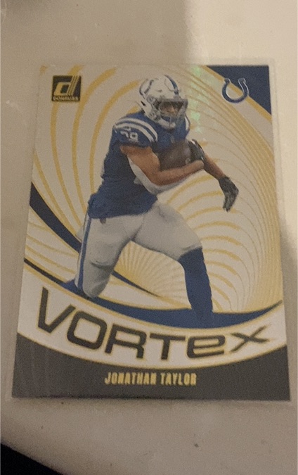 2024 Panini Donruss Vortex #VOR-JTA Jonathan Taylor — front