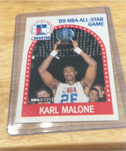 1989 Hoops All-Star #116 Karl Malone — front