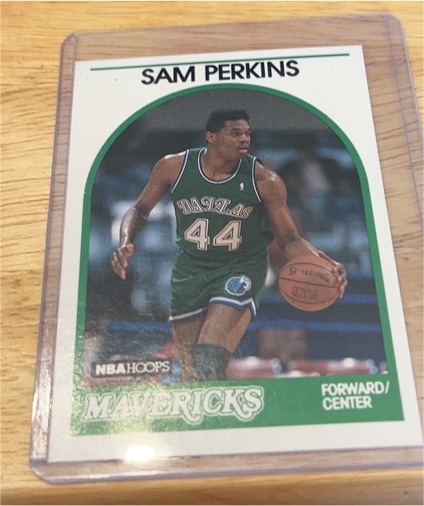 1989-90 NBA Hoops #286 Sam Perkins — front