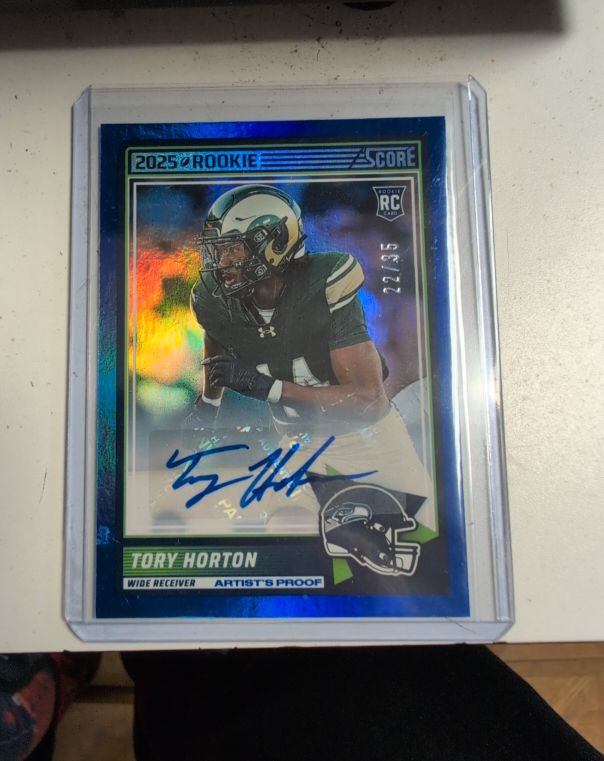 2025 Panini Score #Artist's Proof Tory Horton — front