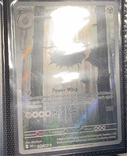 2025 Pokémon 149 Ferrothorn — front
