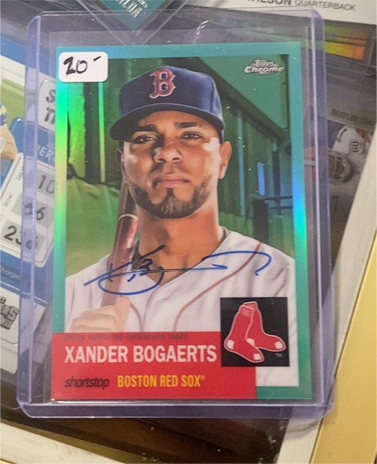 2022 Topps Chrome Platinum #Xander Bogaerts — front