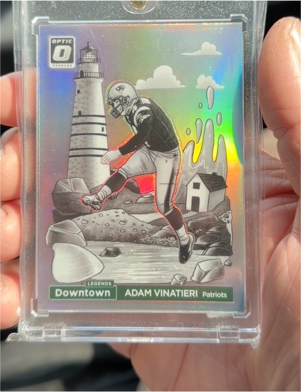 2024 Panini Donruss Optic #9 Adam Vinatieri Downtown Legends — front