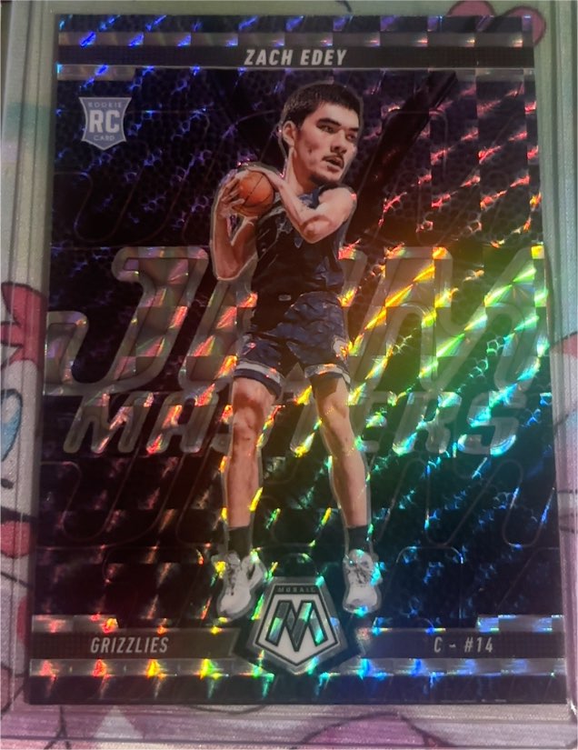 2024-25 Panini Mosaic Jam Masters #6 Zach Edey — front