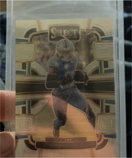 2023 Panini Select Concourse #34 Jahmyr Gibbs Rookie — front