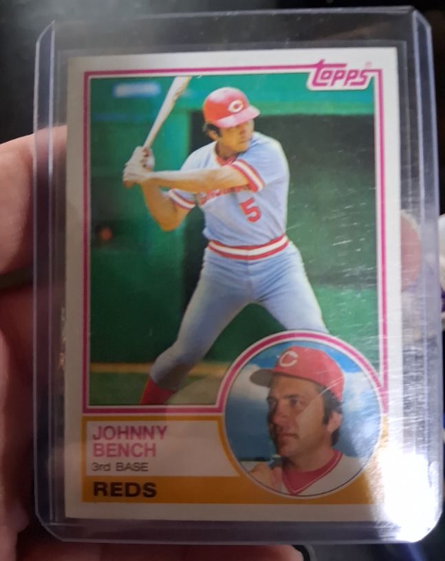 1983 Topps #60 Johnny Bench — front