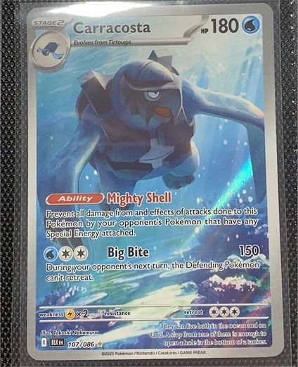 2025 Pokémon #107 Carracosta — front