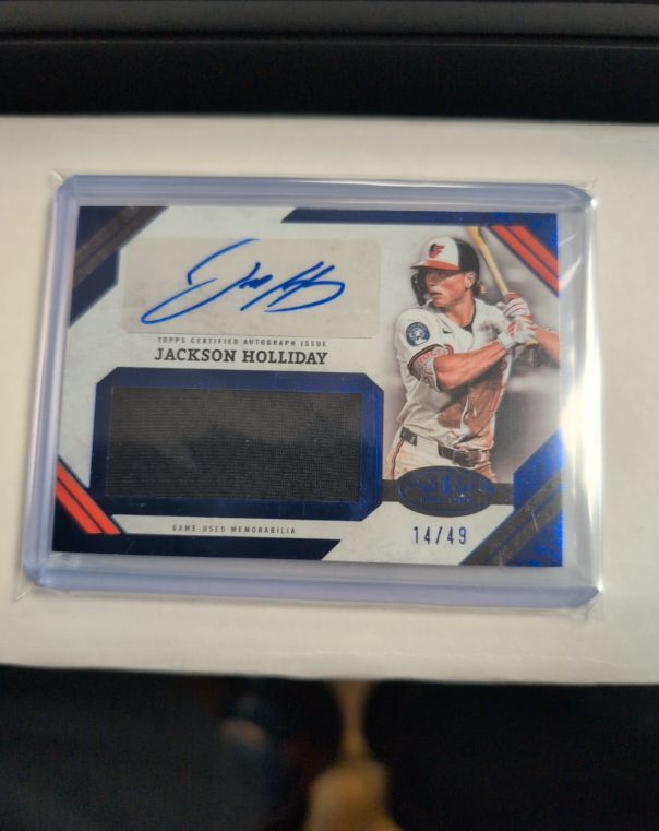 2025 Topps Tier One #AJR-JH Jackson Holliday — front