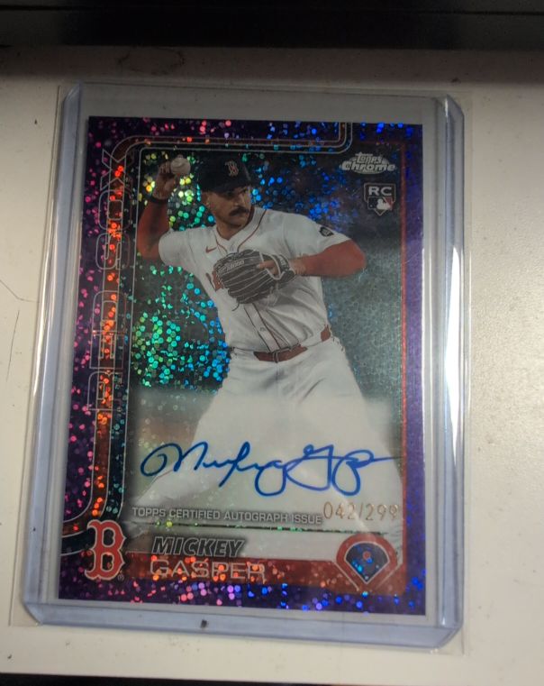 2025 Topps Chrome #RA-MG Mickey Gasper — front
