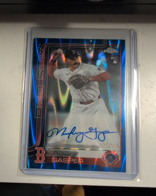2025 Topps Chrome #RA-MG Mickey Gasper — front