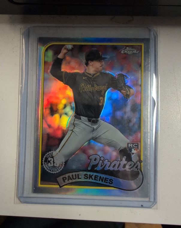 2024 Topps Chrome Update #89CU-1 Paul Skenes — front