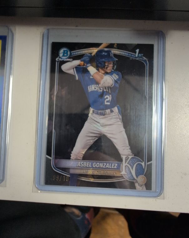 2025 Bowman Chrome Prospects #BCP-4 Asbel Gonzalez — front