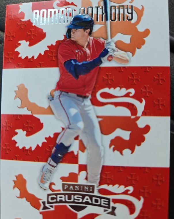 2025 Panini Crusade #74 Roman Anthony — front