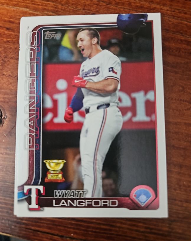 2025 Topps Series 2 #455 Wyatt Langford — front
