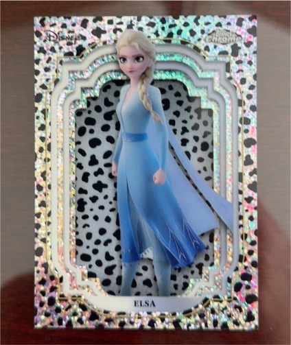 2024 Topps Chrome Disney #153 Elsa — front