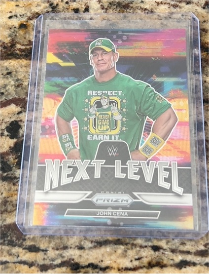 2022 Panini Prizm WWE Next Level #17 John Cena — front