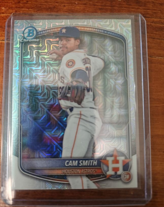 2025 Bowman Chrome Prospects #BCP-48 Cam Smith — front
