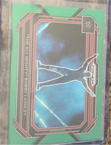 2023 Panini Prizm WWE #6 "The All Mighty" Bobby Lashley — front