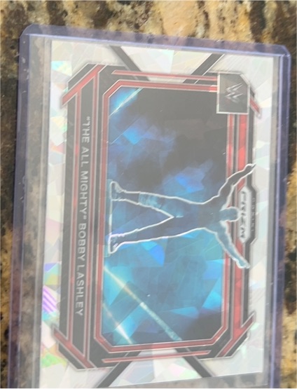 2023 Panini Prizm WWE #6 "The All Mighty" Bobby Lashley — front