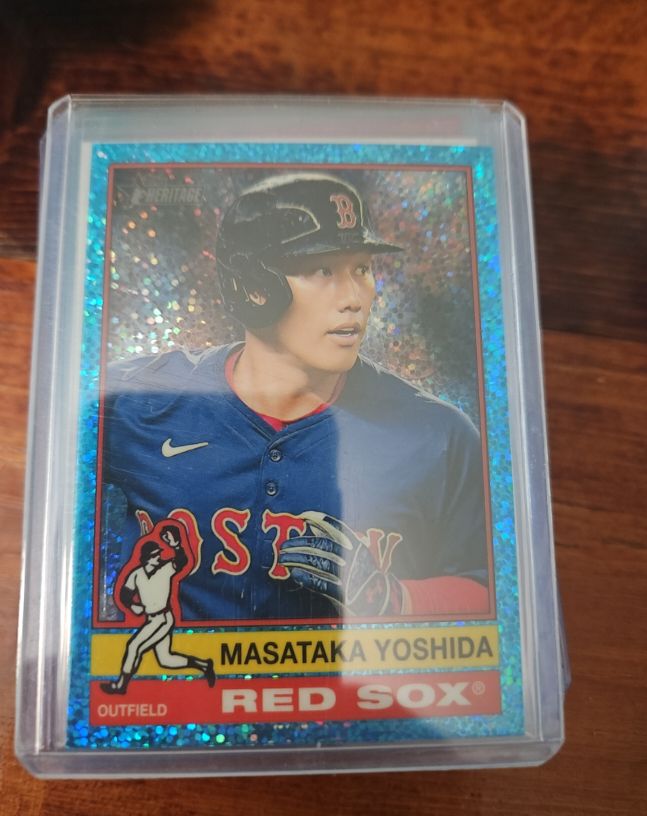 2025 Topps Heritage #125 Masataka Yoshida — front