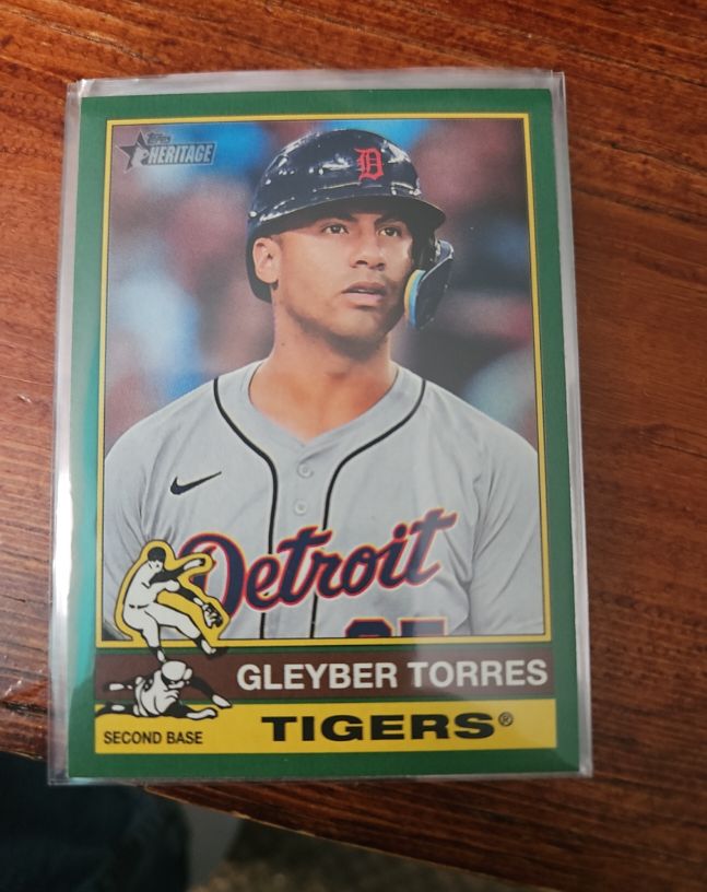 2025 Topps Heritage #354 Gleyber Torres — front