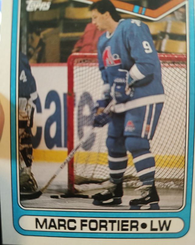 1990-91 Topps #176 Marc Fortier — front