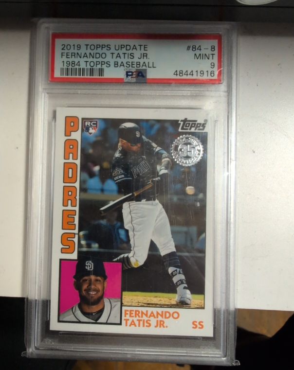 2019 Topps Update #84-8 Fernando Tatis Jr. 1984 Topps Baseball — front