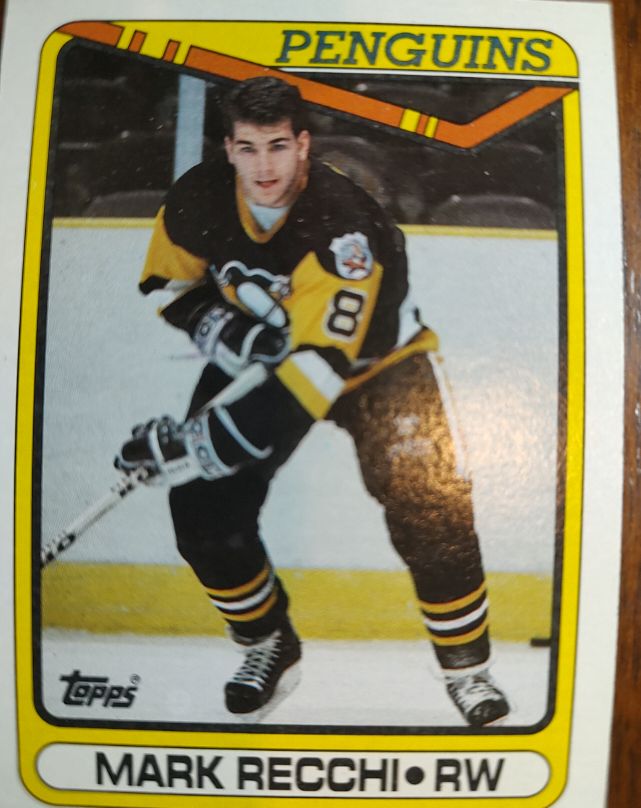 1990 Topps #280 Mark Recchi — front
