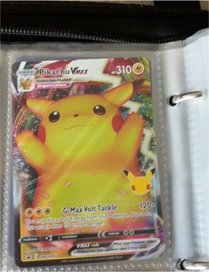 2021 Pokémon Celebrations Pikachu VMAX SWSH062 Black Star Promo — front