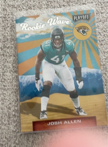 2019 Panini Playoff Rookie Wave #30 Josh Allen — front