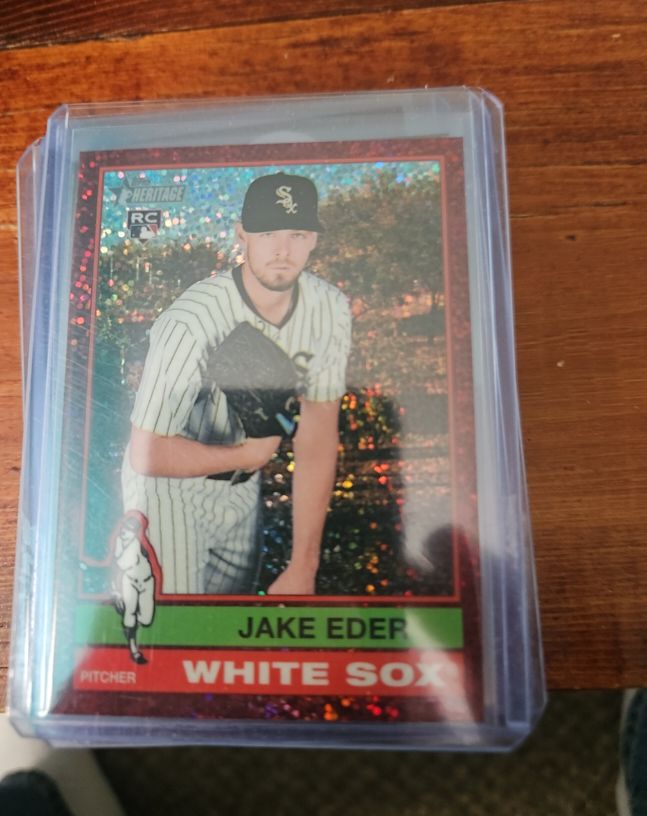 2025 Topps Heritage #95 Jake Eder — front