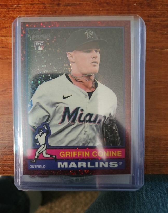 2025 Topps Heritage #111 Griffin Conine — front
