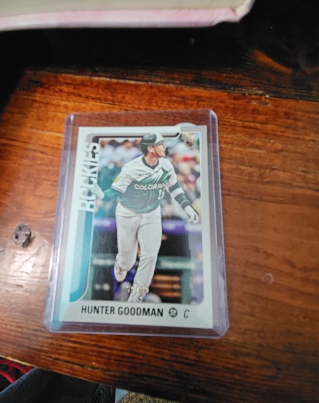 2023 Topps #TBD Hunter Goodman — front
