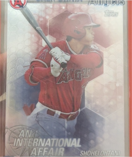 2018 Topps Update An International Affair #IA-23 Shohei Ohtani — front