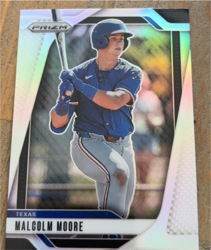 2025 Panini Prizm #120 Malcolm Moore — front