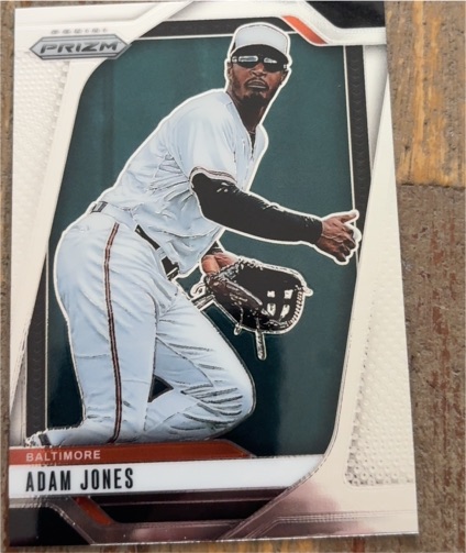 2025 Panini Prizm Baseball #195 Adam Jones — front