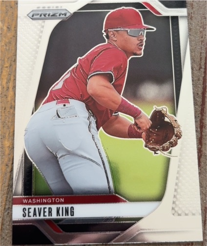 2025 Panini Prizm #282 Seaver King — front