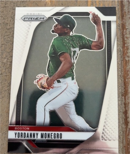 2025 Panini Prizm #25 Yordanny Monegro — front