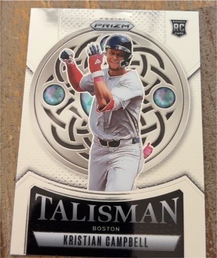 2025 Panini Prizm #1 Kristian Campbell — front
