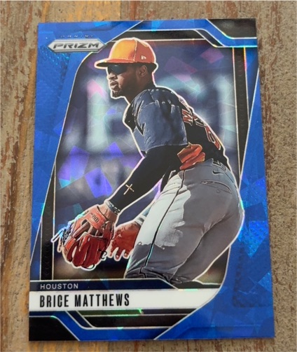2025 Panini Prizm #285 Brice Matthews — front