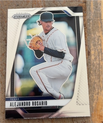 2025 Panini Prizm #254 Alejandro Rosario — front