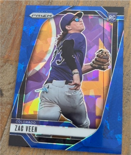 2025 Panini Prizm #228 Zac Veen — front