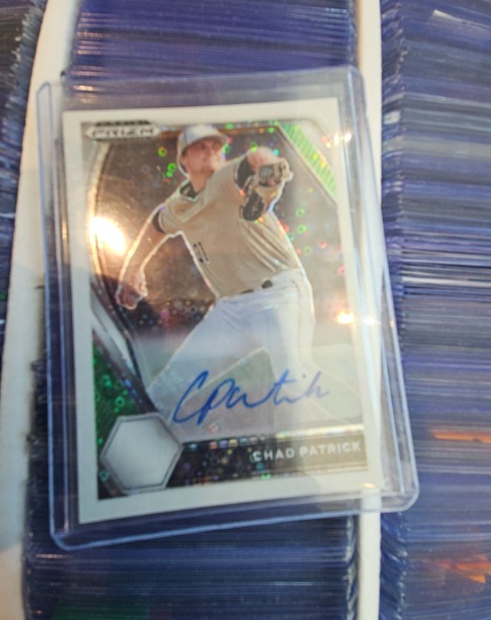 2021 Panini Prizm Draft Picks #PDP107 Chad Patrick — front