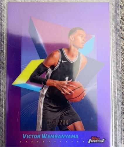 2024-25 Topps Finest #83 Victor Wembanyama — front