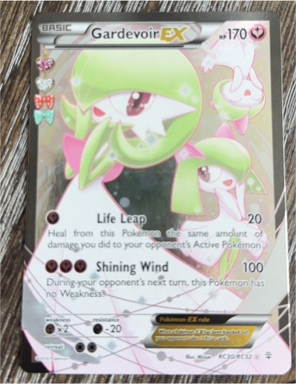 2016 Pokémon Generations Radiant Collection #RC30 Gardevoir EX — front