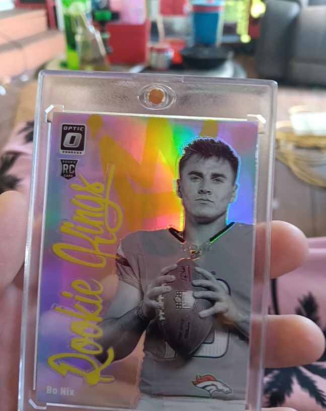 2024 Panini Donruss Optic Rookie Kings #6 Bo Nix — front